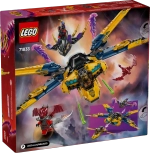 Конструктор LEGO Ninjago 71833 Суперштормовой самолет Раса и Арина
