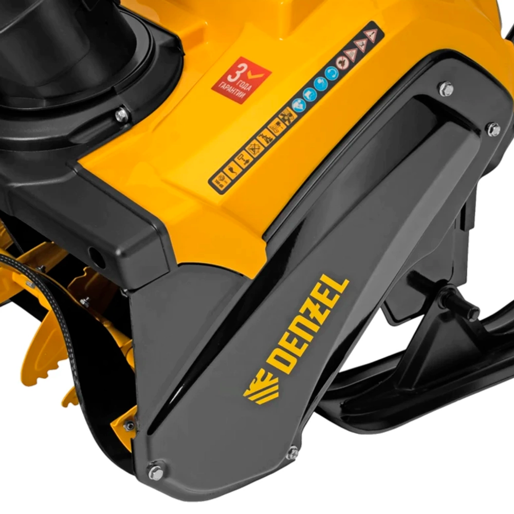 DENZEL SB 460 Sled бензиновый снегоуборщик 3 л.с. ковш 46 см, выброс 10 м