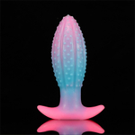 EroHot Glow Анальная втулка "Спрут", светящаяся в темноте
