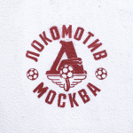 Трафарет «Локомотив Москва» с эмблемой