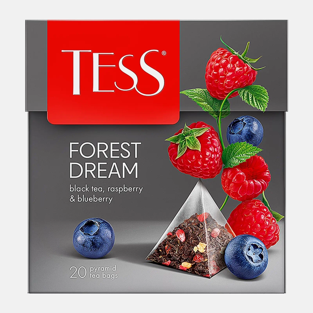 Чай черный Tess Forest Dream 20пир
