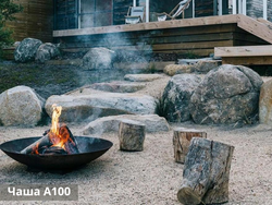 Чугунная чаша без основания Concretika PREMIUM A100