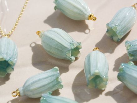 Подвеска "Колокольчик голубой"