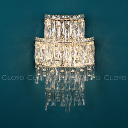 Бра Cloyd ANTREA-A W2 / выс. 48 см - хром (арт.20340)