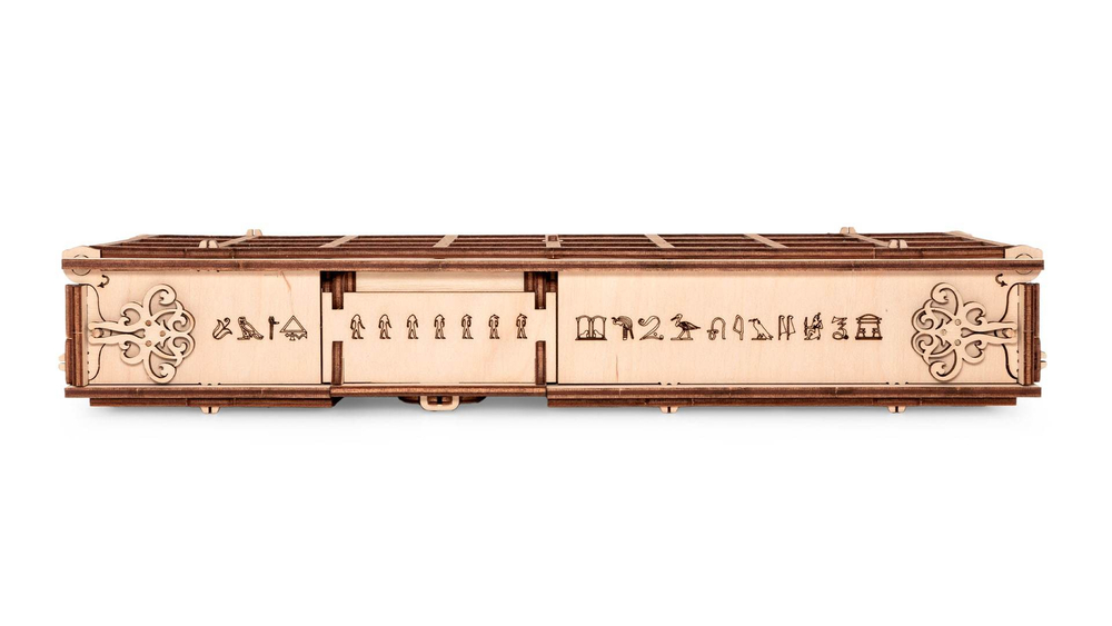 GAMESET - Настольная игра Ура и Сенет от Eco Wood Art (EWA) - Игровой набор с двумя древними настольными играми в одной коробке. Деревянный конструктор