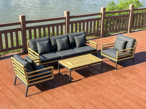 Лаунж зона EGMONT с трехместным диваном