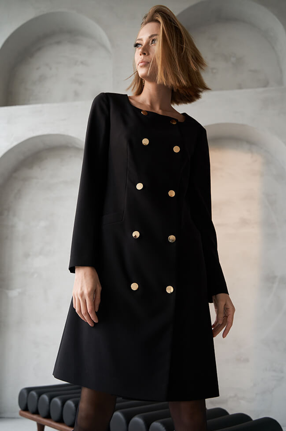 51413 Платье женское (черный)