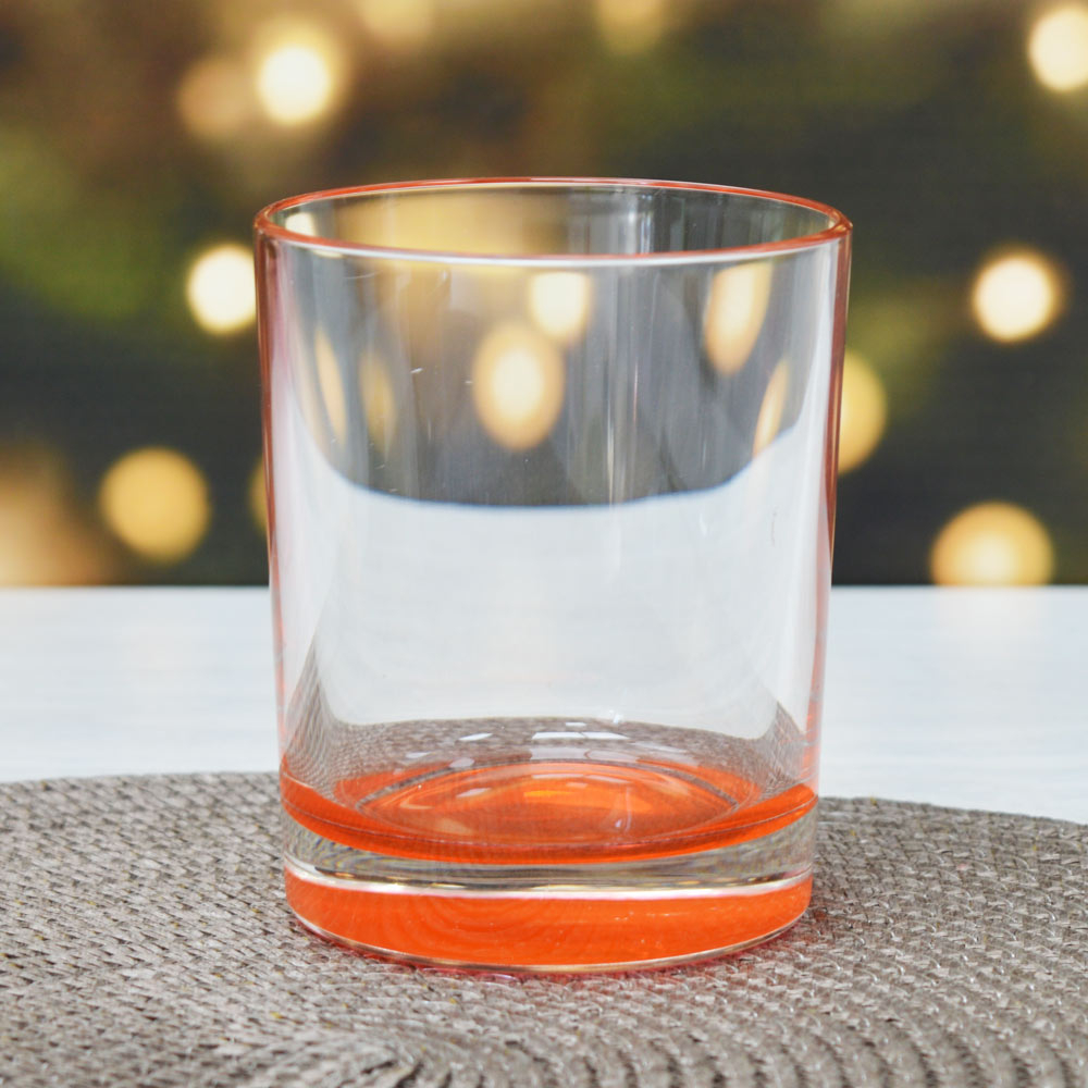 Стакан 240мл Гладкий лак микс (низкий)