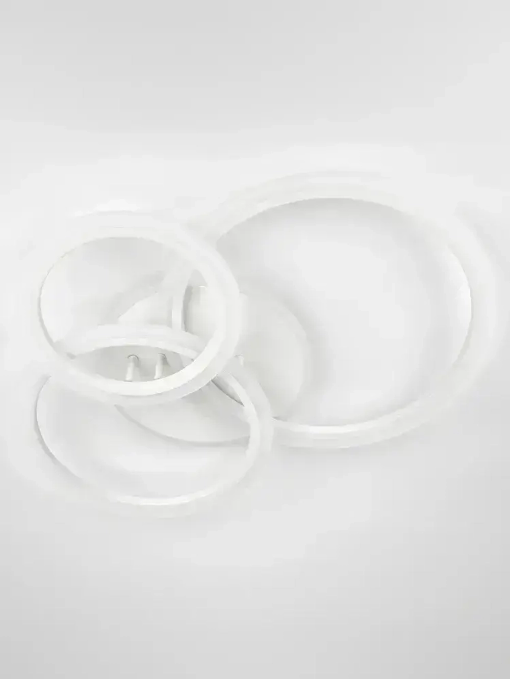 Люстра потолочная светодиодная с пультом ДУ Rivoli белая LED 100 Вт 3000 - 6000 К, светильник на кухню, в детскую, в спальню