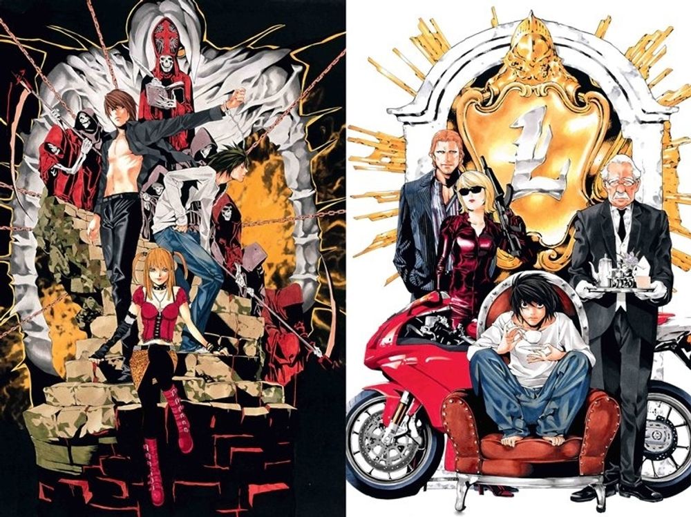 Манга Тетрадь смерти. Death Note. Black Edition. Том 4