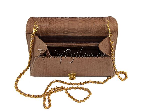 Клатч из кожи питона CL-18