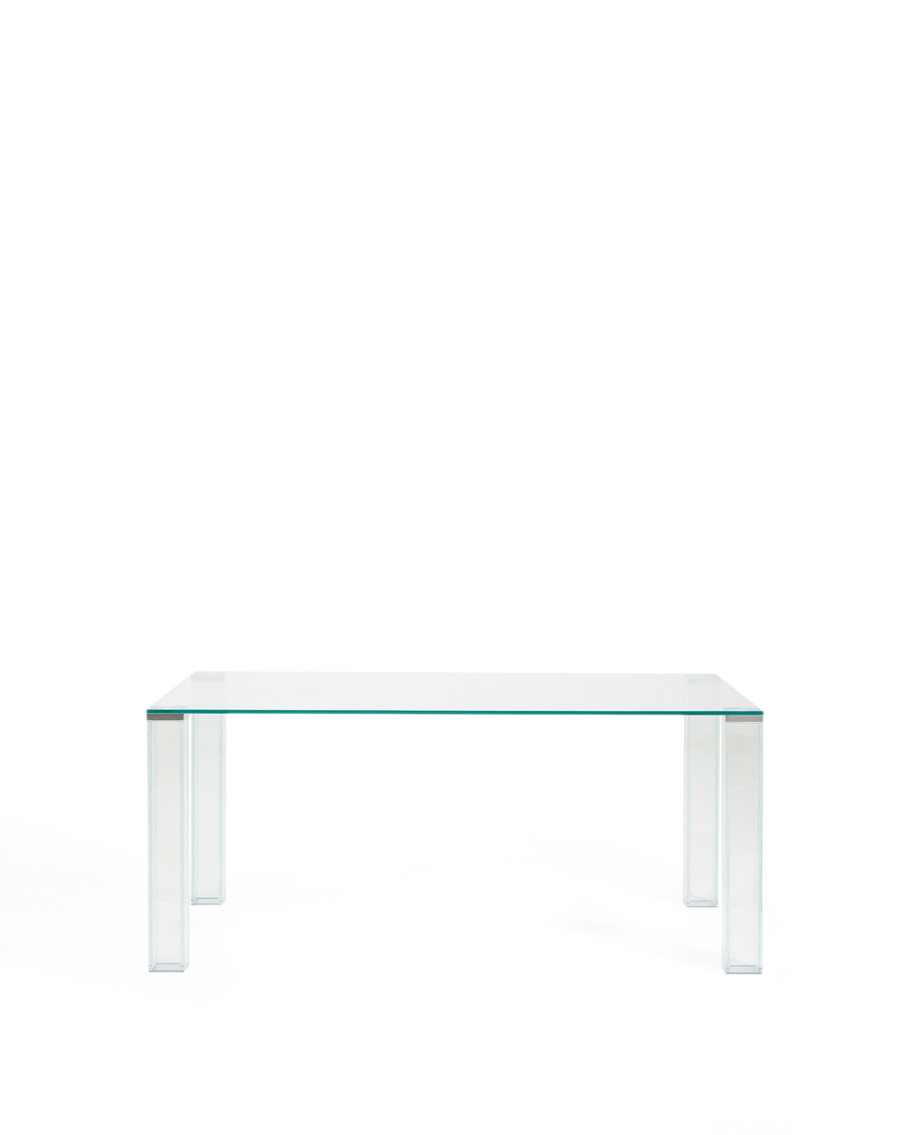 Стол Adularia из прозрачного закаленного стекла 160 x 90 см