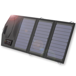 Портативная солнечная панель Allpowers 15 Вт с аккумулятором 10 000 мА*ч (Q0102)