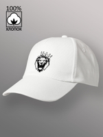 Бейсболка лев в короне