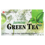 Uncle Lee's Tea, легенды Китая, зеленый чай, жасмин, 100 чайных пакетиков в индивидуальной упаковке, 160 г (5,64 унции)