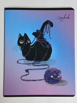 Тетради 48 листа А5+. "Уголек", общая, клетка. Формат А5+ (163*203 мм). Арт.120004. С полями. Комплект 5 шт.