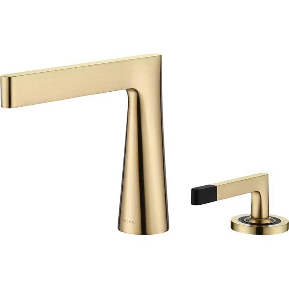 Смеситель для раковины Boheme Duo 161-MG, MATT GOLD
