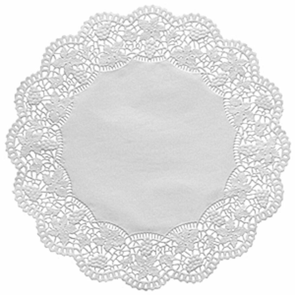 Салфетки резные, 34 см, 100 шт/уп