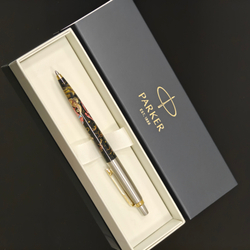 Коллекционная ручка Parker "Сказочный конь" малая с ручной росписью Палех в коробке