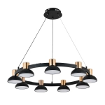 Подвесная люстра Indigo TRAFORO 11059/9P Black V000183L