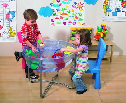 Центр воды и песка. Прозрачный, d=75 см., высота 58 см.