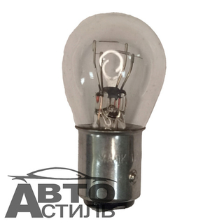 Автолампа  Р 12-21+5 (P21/5W) в стопы 2-х конт Маяк 61215 шт
