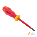 Отвертка Professional PZ-FL1х80 мм VDE 1000В EKF