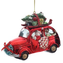GAEM Украшение новогоднее "Машинка", L12,5 W5,5 H9 см