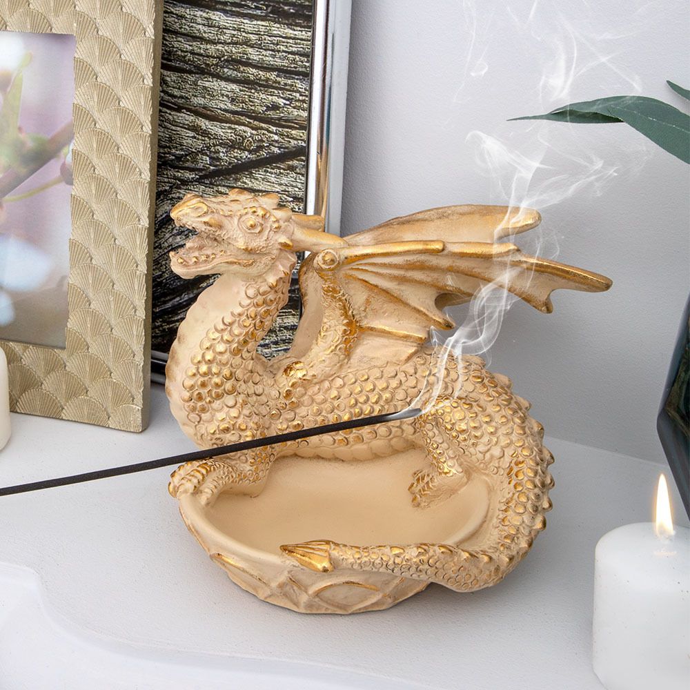 Пепельница Дракон Фрай Айвори