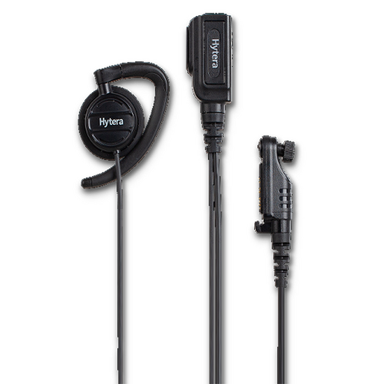 Hytera EHN38P-Ex Гарнитура искробезопасная, 1-проводная, тангента/микрофон/наушник (тип вкладыш настраиваемый), цвет черный