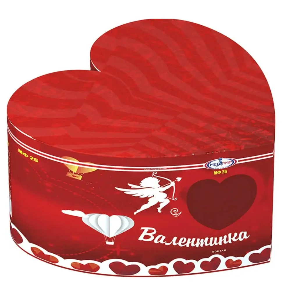 Валентинка (МФ26), Мегапир, время 71 сек, высота 3 м