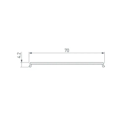 Экран SL-LINE-7532-2000 OPAL (Arlight, Пластик) 028036