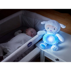Chicco First Dreams - Прикроватная лампа Sheep с возможностью записи голоса Синий 90902
