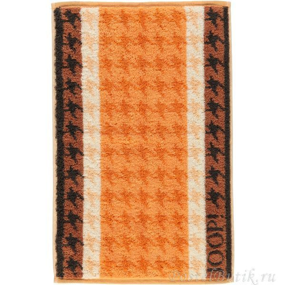 Полотенце 50x100 Cawo-JOOP! Elegance Graphic 1622 оранжевое