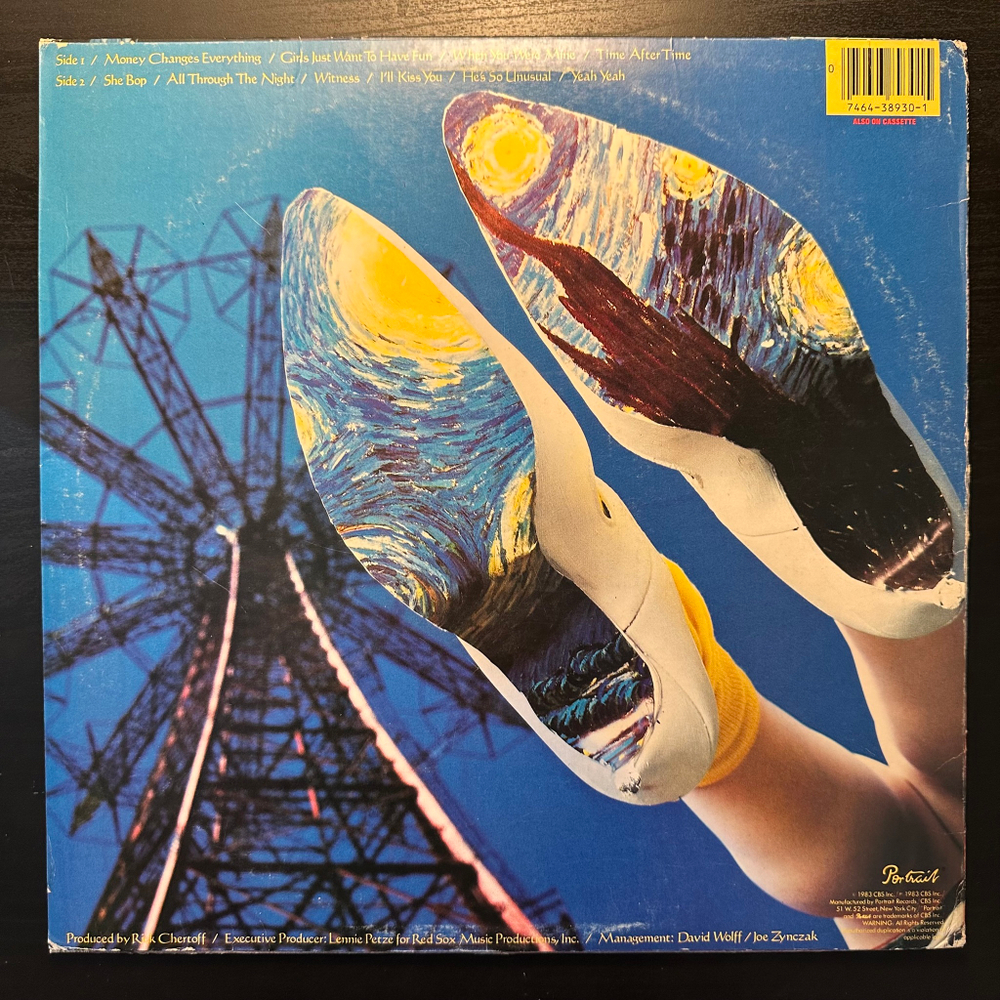 Cyndi Lauper - She's So Unusual (США 1983г.)