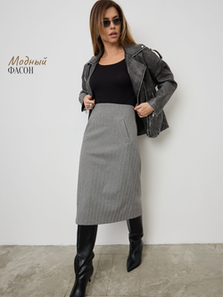 Юбка 2672704 серый
