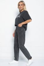 Джинсы Аби (серые) Б11175 LT Collection (Акция)