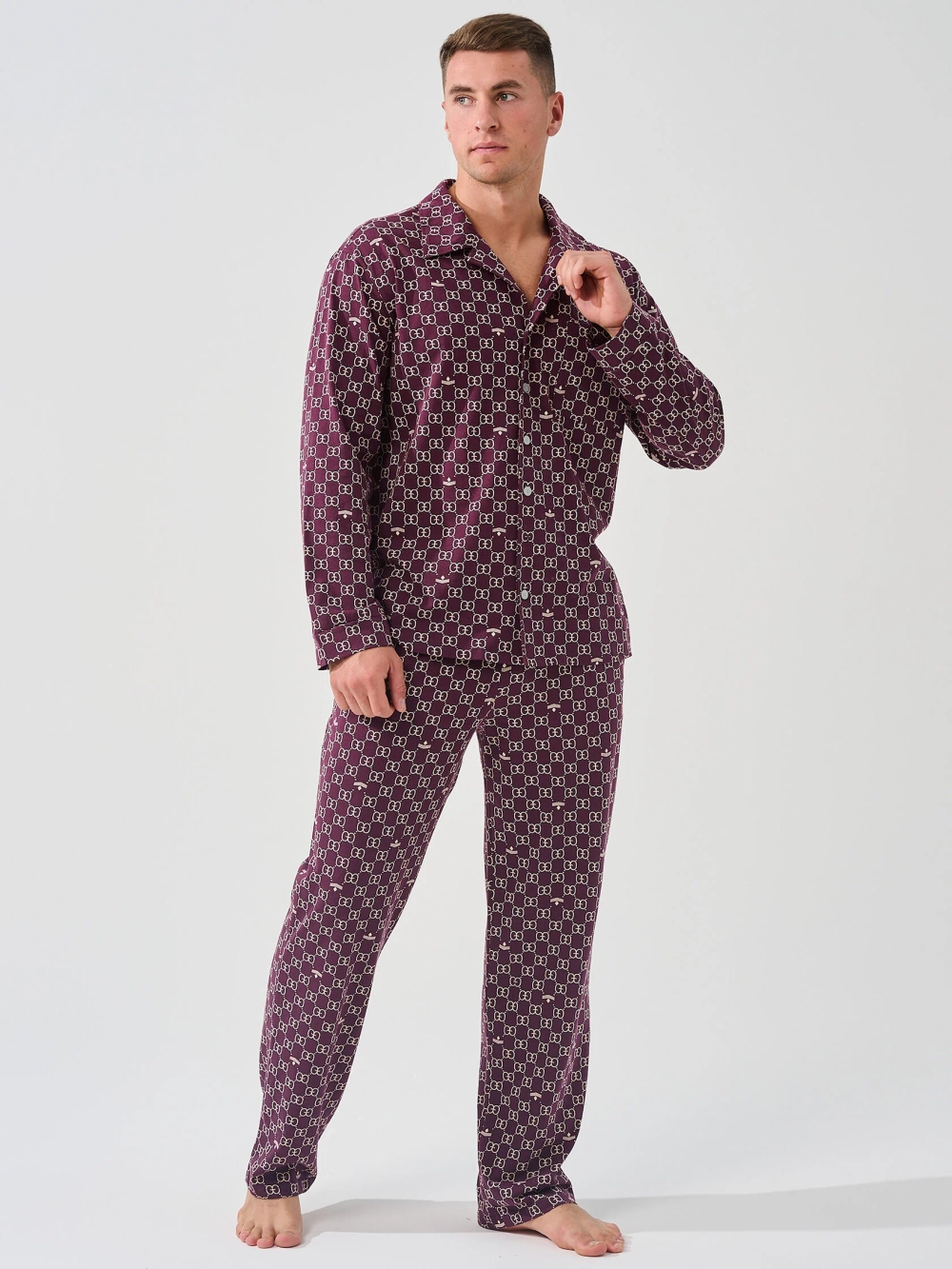 Пижама мужская "Люкс" (классическая)