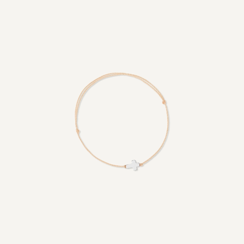 Браслет Сплетенный – Песочный