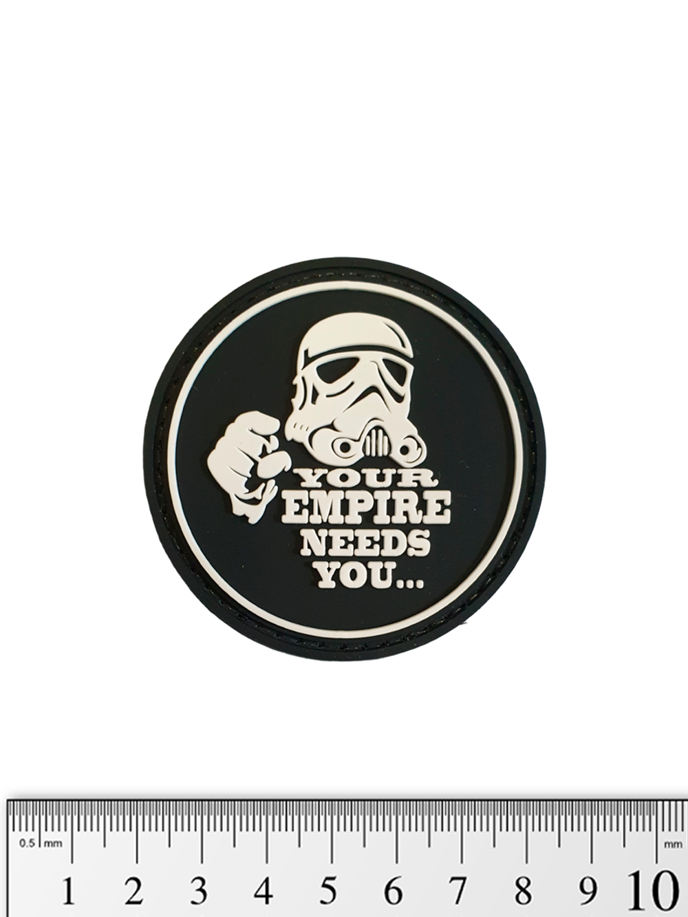 Шеврон Штурмовик. Your empire needs you... PVC. Чёрный