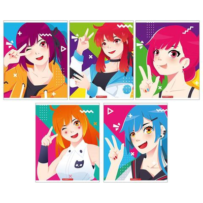 Тетрадь А5 48л. клет. "Аниме" 13031/5 (Академия Групп)