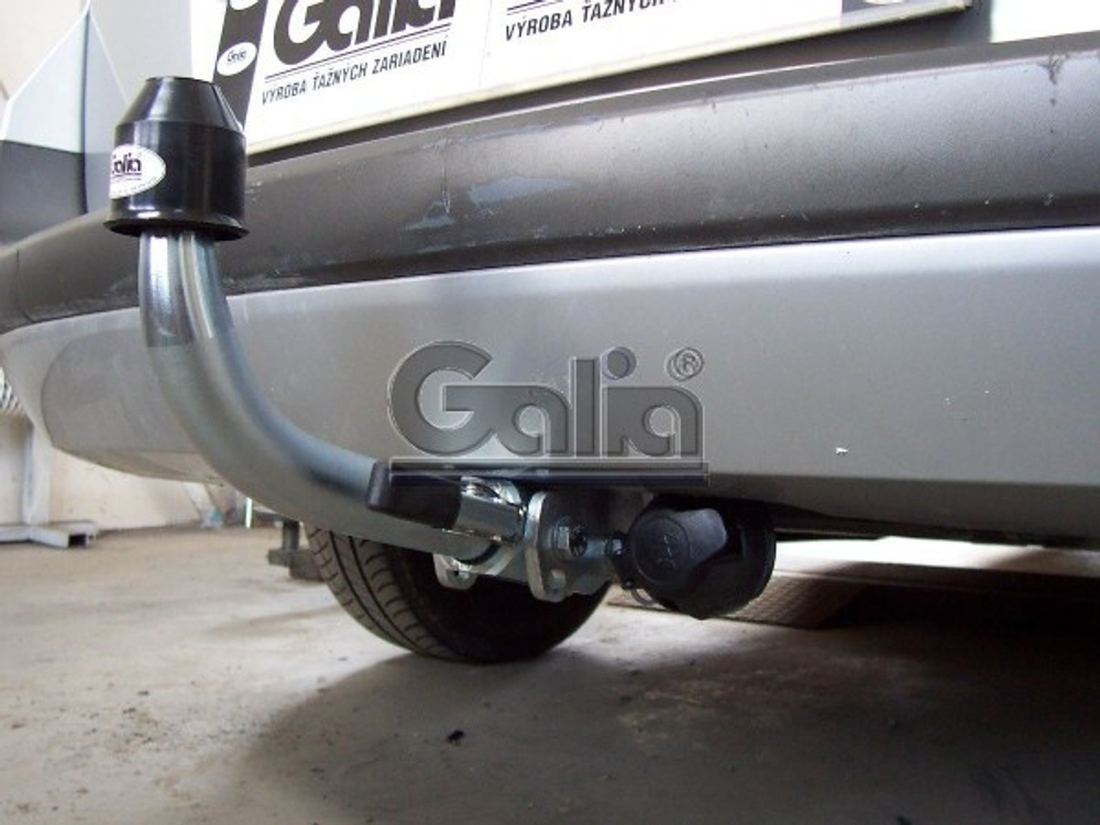 Фаркоп оцинкованный Galia R074A для Renault Megane II 2003-2008 (classic) седан/универсал, Megane III универсал 2008-(паспорт и сертификат в комплекте)(без электрики)