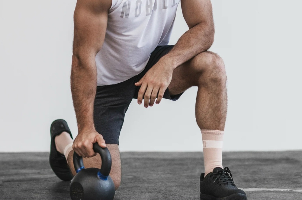 Носки пыльно-розовые NOBULL