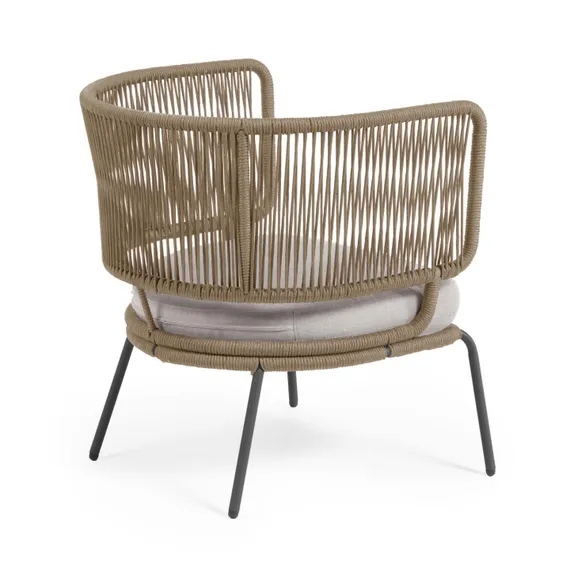 Кресло Nadin бежевое