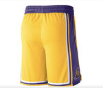 Шорты Nike NBA Los Angeles Lakers Swingman Road Short Yellow