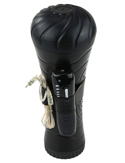 Мастурбатор-ротик с вибрацией LOLITA в пластиковом футляре (7 режимов) (Цвет: телесный)