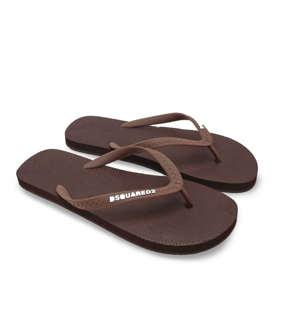 Вьетнамки Dsquared2 - коричневый(FFM0001 17200001)