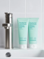 Real Barrier Энзимная пенка с кислотами для глубокого очищения Porebium Cleansing Foam 150 мл