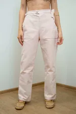 Брюки Soeurs с Цветами / Light Pink Trousers светло-розовые