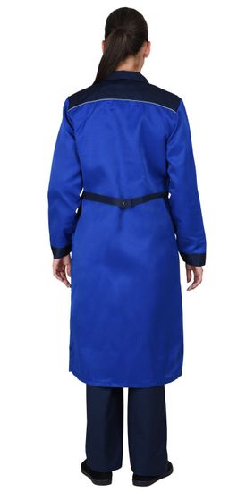 Халат женский "Сириус-Технолог" (василек/т.синий)